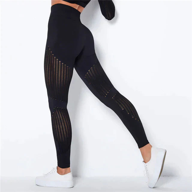 Høj Talje Leggings mod Cellulite | Effektiv Kompression